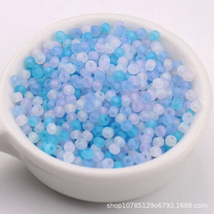 3mm Transparent Frosting Matte Seedbeads for DIY Jewelry Making