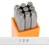 3mm Upper Case Jewelry Stamping Tools Punch Set with Letters Numbers