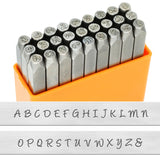 3mm Upper Case Jewelry Stamping Tools Punch Set with Letters Numbers