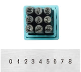 3mm Uppercase Jewelry Stamping Tools Set with Letters Numbers Hand Tool