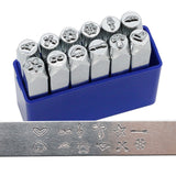 3mm Upper Case Jewelry Stamping Tools Punch Set with Letters Numbers