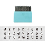 3mm Uppercase Jewelry Stamping Tools Set with Letters Numbers Hand Tool