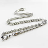 3mm Wide 24 Inches Franco Chain Hiphop Necklace