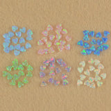 3mm Tiny Opal Heart Shape Tooth Decoration