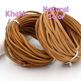 10m 3mm Wide Leather Bracelets Rope Cord
