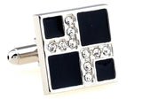 Crystal Copper Cuff Links 3 Pairs/Lot 81600696