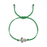 Sea Turtles Charms Bracelets Set - Adjustable Wish Bracelets