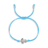 Sea Turtles Charms Bracelets Set - Adjustable Wish Bracelets