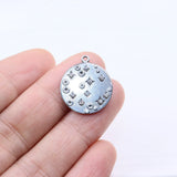 3pcs 18mm Stainless Steel 18K Beauty Star Charms Pendant DIY Necklace