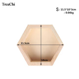 Wood Jewelry Storage Boxes Bracelet Necklace Display Tray Organizer