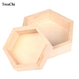 Wood Jewelry Storage Boxes Bracelet Necklace Display Tray Organizer