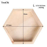 Wood Jewelry Storage Boxes Bracelet Necklace Display Tray Organizer
