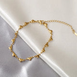 316L Stainless Steel Love Heart Bracelet Women Romantic Charms Jewelry Gift