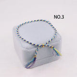 3pcs Stainless Steel Colorful Changeable Bracelets Set