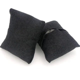 3pcs Fabric Watch Bangle Bracelet Display Holder Pillow