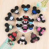 Animal Silicone Beads DIY Jewelry Making Baby Pacifier Clip Food