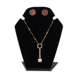 3pcs Acrylic Necklace Earrings Display Frame Jewelry Organizer