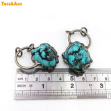 3pcs African Turquoisee Pendants for Women Necklace Making