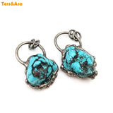 3pcs African Turquoisee Pendants for Women Necklace Making