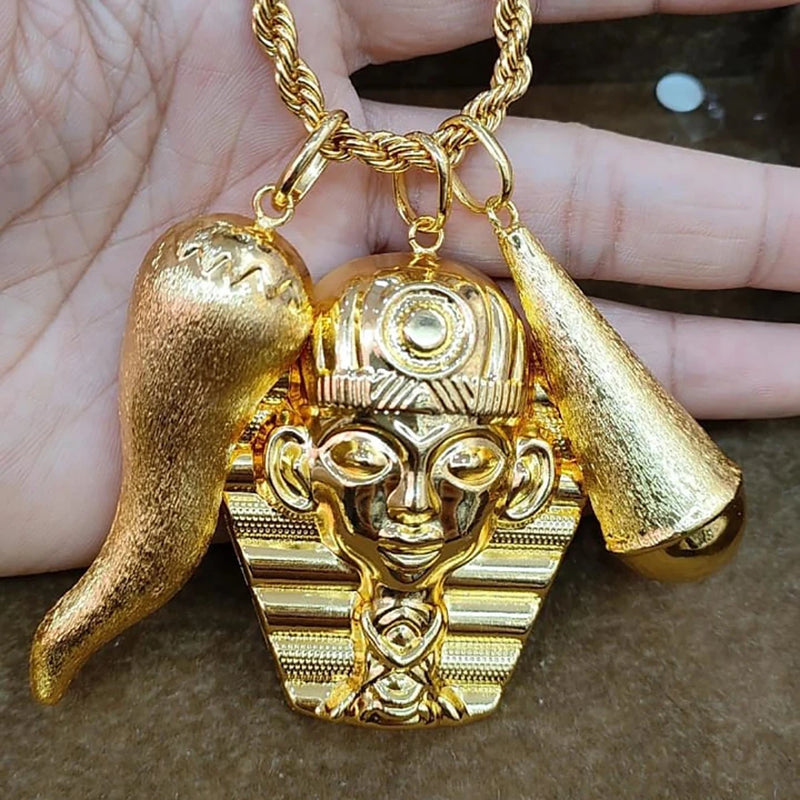 3pcs Animal Pendant with Chain Elephant Crocodile Dolphin Charms Pendant