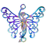 3pcs Big Goddess Butterfly Pendant Charms For Jewelry Making