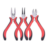3pcs Carbon Steel Jewelry Plier Sets DIY Jewelry Tools Kit
