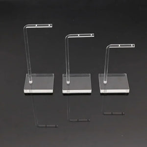 3pcs Acrylic Earring Display Stand Jewelry Showcase Organizer Holder