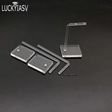 3pcs Clear Acrylic Earring Display Stand Jewelry Showcase Organizer Holder
