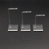 3pcs Clear Acrylic Earring Display Stand Jewelry Showcase Organizer Holder