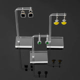 3pcs Acrylic Earring Display Stand Jewelry Showcase Organizer Holder
