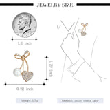 3pcs Crystal Rhinestone Pearl Brooches for Women Men