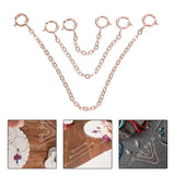 3pcs DIY Extender Chains Bracelets Making Chains Jewelry DIY Chains Material
