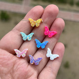 3pcs Butterfly Opal for DIY Necklace or Bracelet Jewelry
