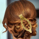 3pcs French Hair Clips Curved Hair Clips Women Hair Styling Tool