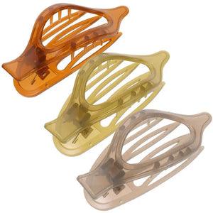 3pcs French Hair Clips Curved Hair Clips Women Hair Styling Tool