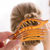 3pcs French Hair Clips Curved Hair Clips Women Hair Styling Tool