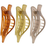 3pcs French Hair Clips Curved Hair Clips Women Hair Styling Tool