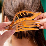 3pcs French Hair Clips Curved Hair Clips Women Hair Styling Tool