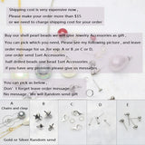 3pcs 20mm Half Drilled Shell Pearl Rond Beads DIY Jewelry Making
