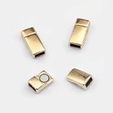 3pcs Flat Magnetic Clasps For 5mm 6mm Flat Leather Cord DIY Bracelet Necklace