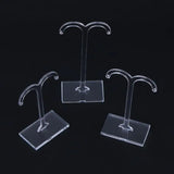 3pcs Jewelry Display Rack Earring Holder Transparent Jewelry Organizer