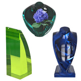 3pcs Resin Mold Jewelry Display Stand Bust Necklace Rack Silicone Molds Epoxy DI