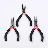 3pc Jewelry Pliers Set - Flat Nose Round Nose Wire Cutter