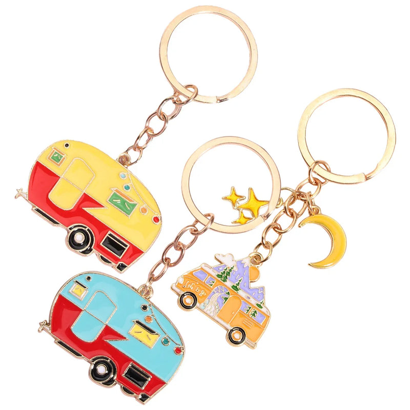 3pcs Keychain Charms Metal Key Chain Pendants Home Supplies