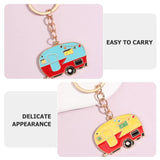 3pcs Keychain Charms Metal Key Chain Pendants Home Supplies
