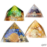 3pcs Resin Molds for DIY Jewelry Making Resin Orgone Pyramid