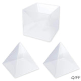 3pcs Resin Molds for DIY Jewelry Making Resin Orgone Pyramid