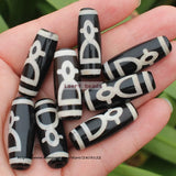 Tibet Dzi Agates Oval Beads 27-30mm, 2-15 & 21 Eyes, Jewelry Making Beads