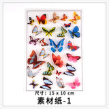 3pcs Letters Instrument Cat Film DIY Craft Nail Holographic Foil Resin Jewelry