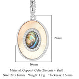 3pcs Brass Zircon Rose Goddess Pendant Women Charm DIY Necklace Making